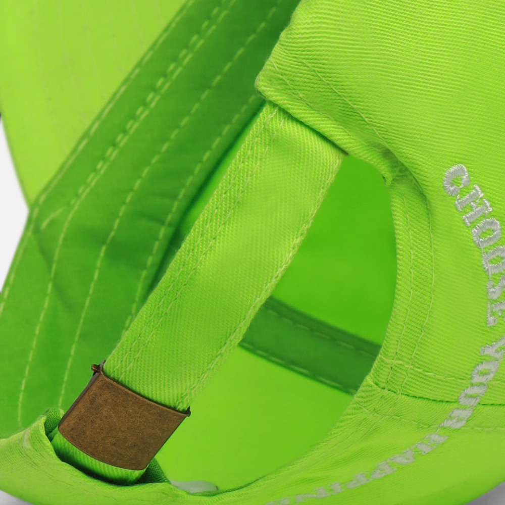 Neon Green Baseball Cap For Women