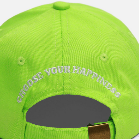 Neon Green Baseball Cap For Women